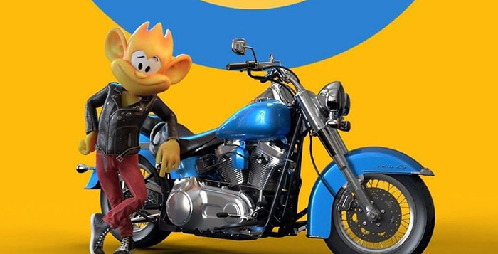 مسکات کاراکتر حیوانی - چی‌توز