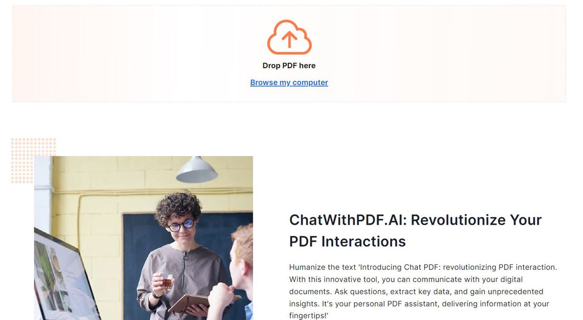 افزونۀ چت جی‌پی‌تی chatwithpdf