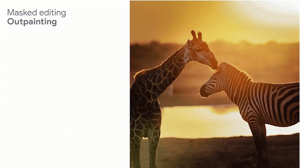 تکنیک Outpainting در Imagen3 تصویر دو