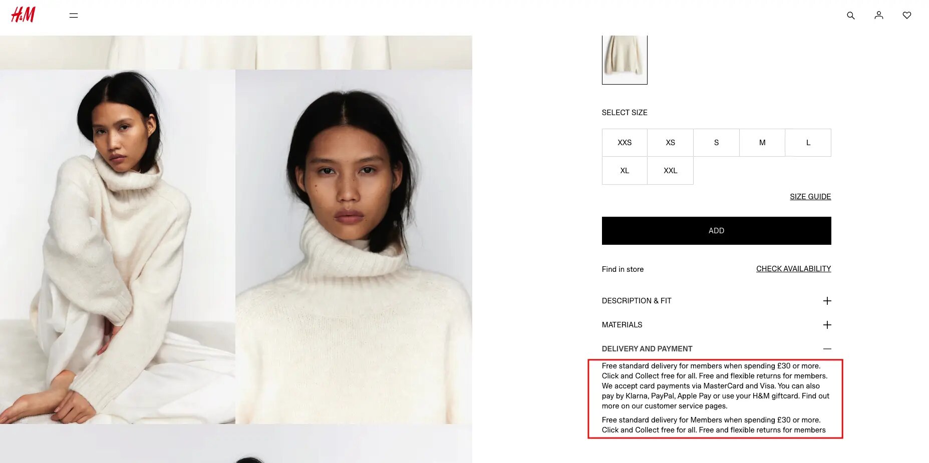 کمپین بلک فرایدی H&M