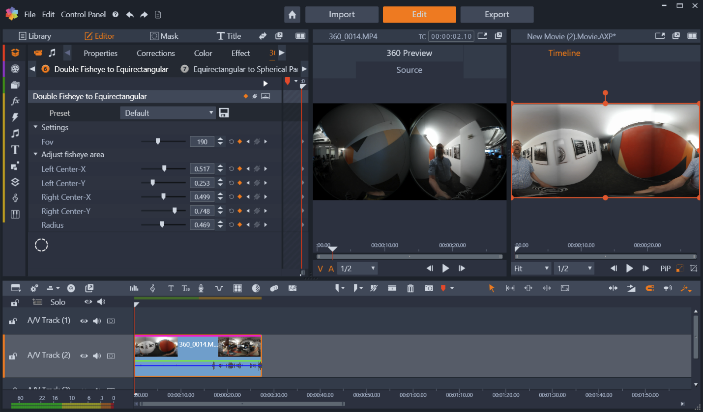 نرم‌افزار تدوین فیلم Pinnacle Studio