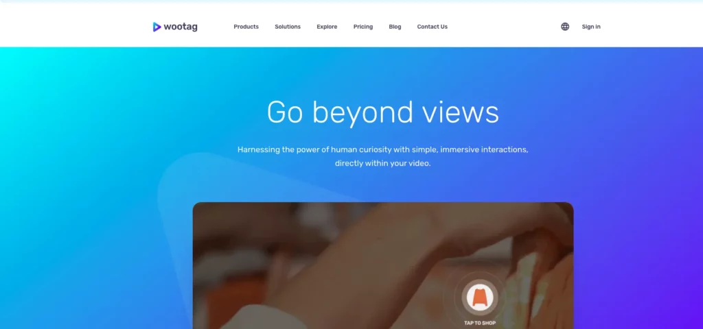 نرم‌افزار ساخت فیلم تعاملی Wootag