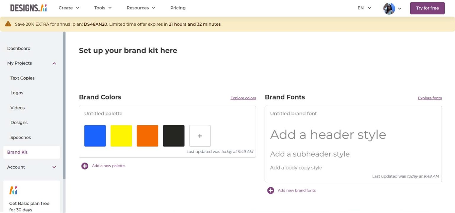 طراحی لوگو با هوش مصنوعی - دیزاینز دات اِ-آی 2
