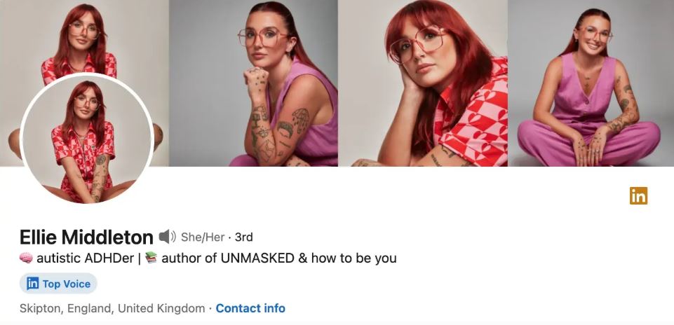 تصویر عنوان لینکدین الی میدلتون